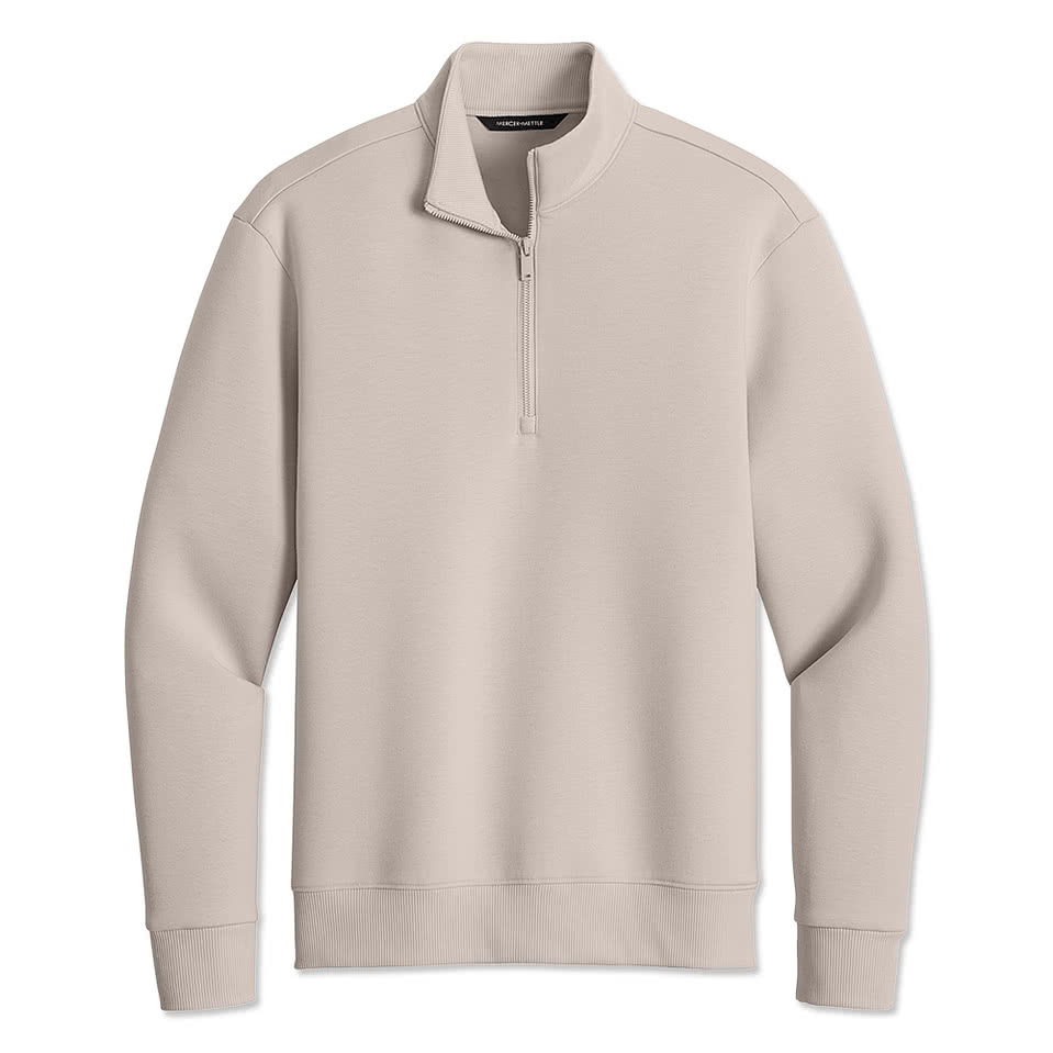 Mercer + Mettle Soft Spacer UPF 50+ Quarter Zip Sweatshirt