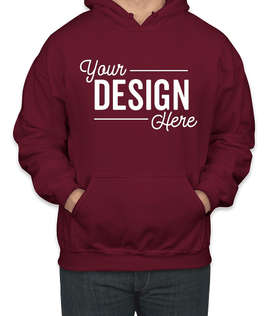 Canada - Gildan Midweight 50/50 Pullover Hoodie - Color: Garnet