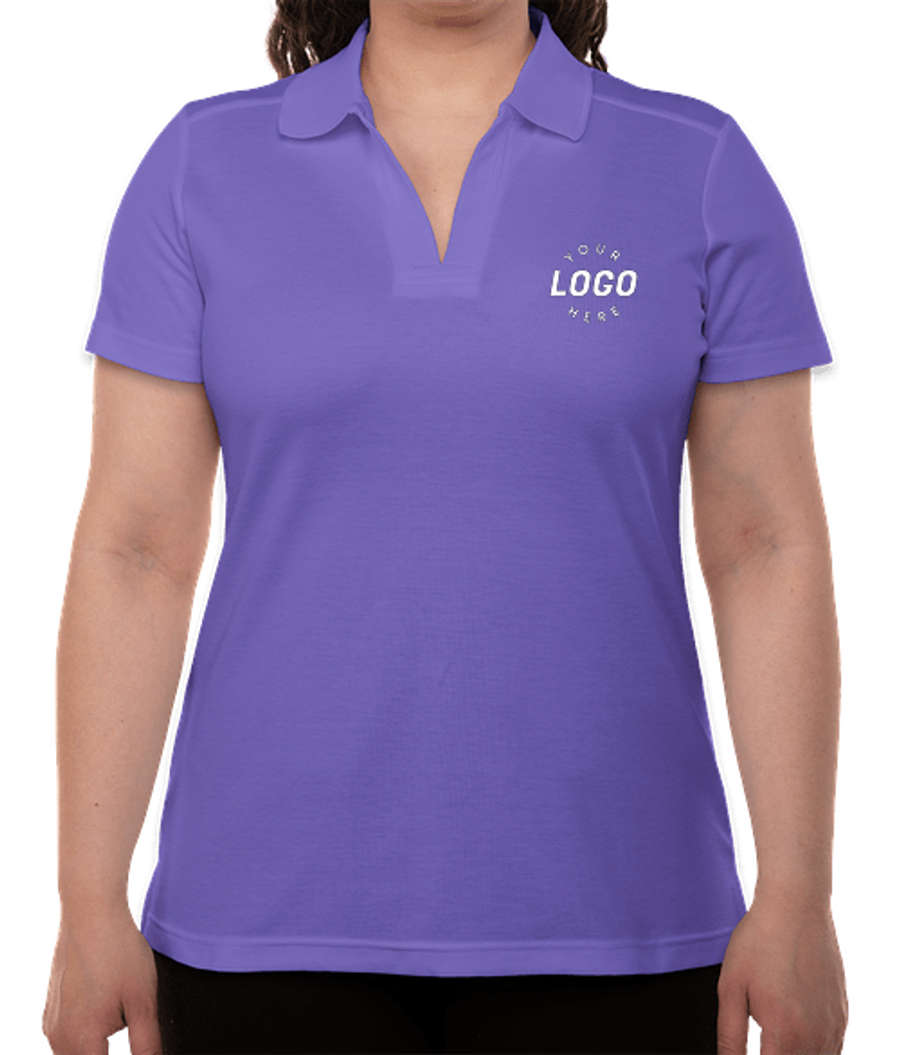 Devon & Jones Women's CrownLux Performance Polo in Grape