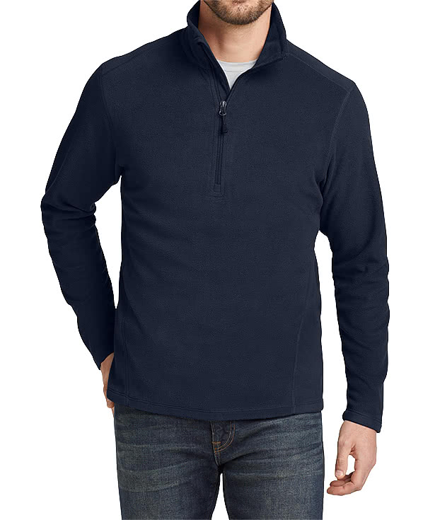 Eddie Bauer Half Zip Microfleece Jacket
