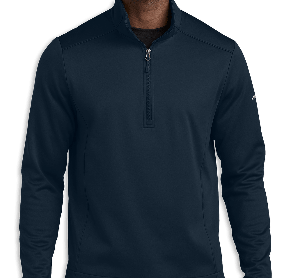 Eddie Bauer Smooth Mid Layer Half Zip Fleece Pullover - Embroidered-default