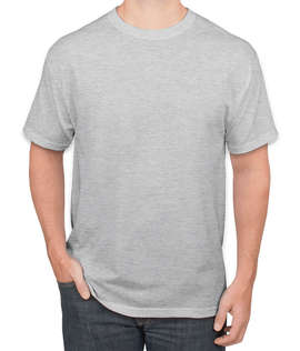 Custom Royal Apparel USA-Made Organic T-shirt - Design Short