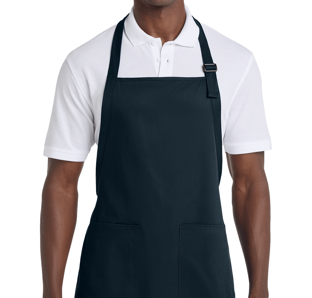 Port Authority Cotton Twill Two-Pocket Full Length Apron-default