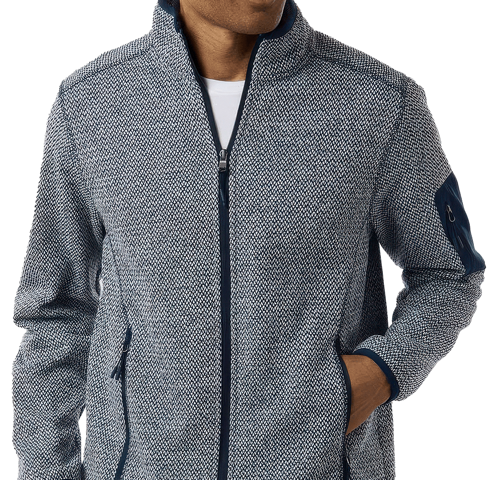 North End Jasper Recycled Fleece Jacket - Embroidered-default