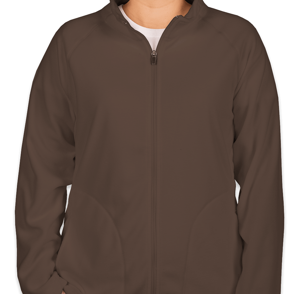 Team 365 Women's Full Zip Microfleece Jacket - Printed-default