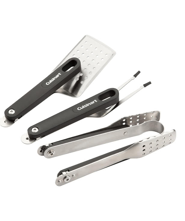 Cuisinart Outdoors 4-Piece Folding Grill Tool Set