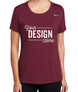 Nike Women's Legend T-shirt - Color: Deep Maroon
