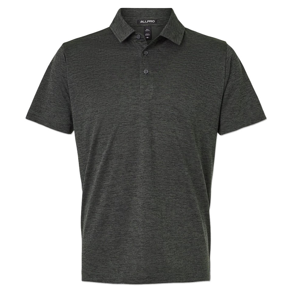 AllPro Pro-Lock Melange Performance Polo - Printed