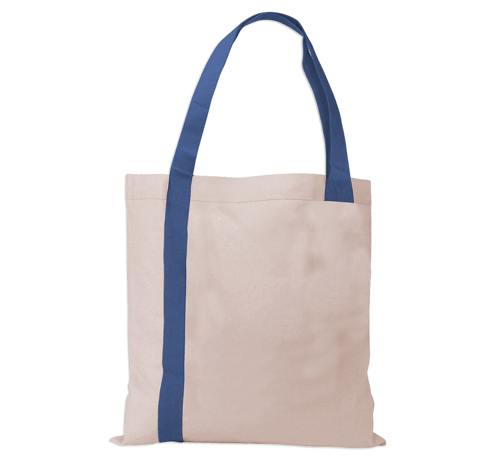 Full Color Promotional Medium Striped Tote Bag-default