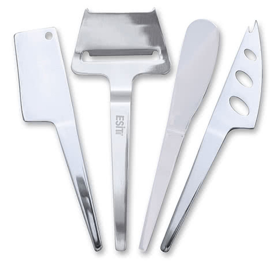 Swissmar Slim-Line 4 Piece Cheese Knife Set
