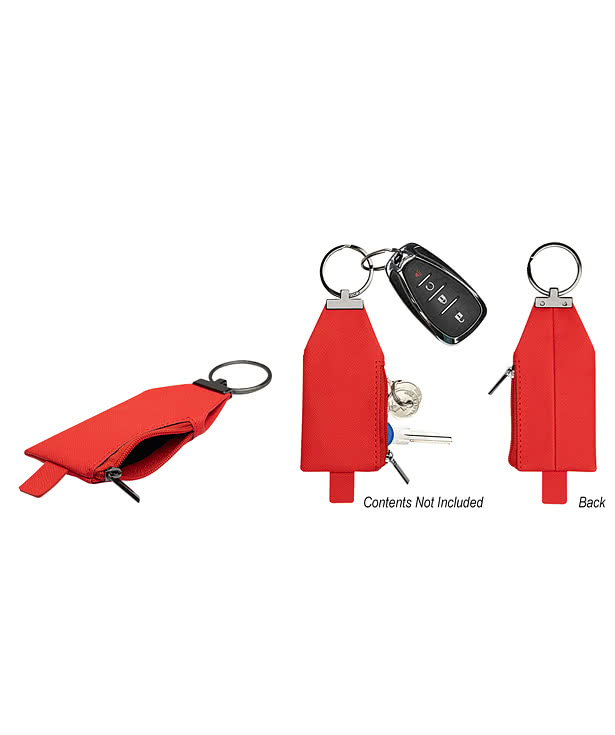 Harley Leatherette Protective Pouch Keychain