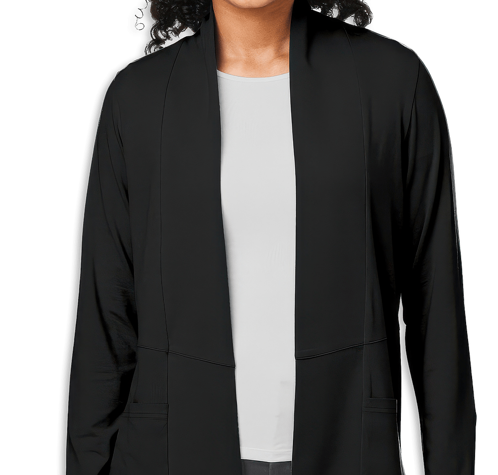Devon & Jones Women's Raleigh Stretch Open Cardigan - Printed-default