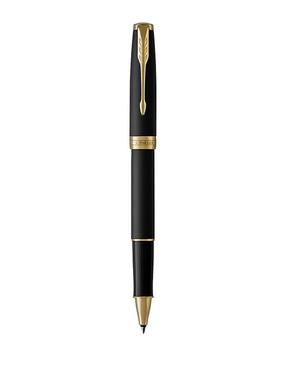 Parker Sonnet Matte Finish Rollerball Pen (black ink)