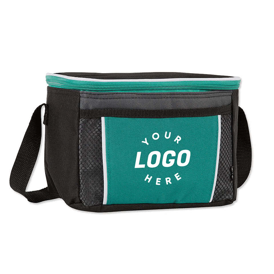Koozie® Clean Edge 6 Can Lunch Cooler