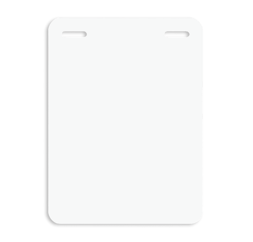 Full Color 3" x 4" Plastic Identification Badge-default