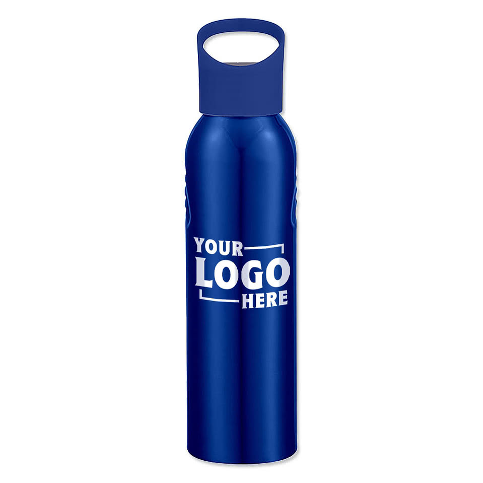 20 oz. Aluminum Wide Mouth Sports Water Bottle