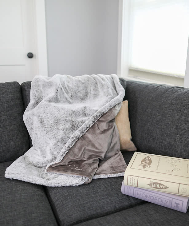 Luxe Faux Fur Throw Blanket