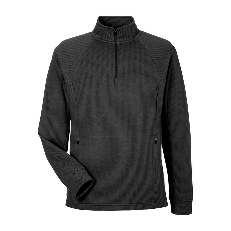 North End Rhythm Waffle Quarter Zip Performance Pullover