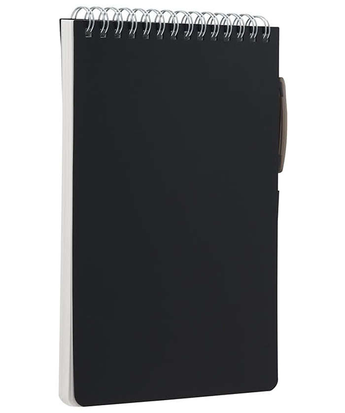 Mineral Stone Field Reporter Hard Cover Spiral Notebook with Pen