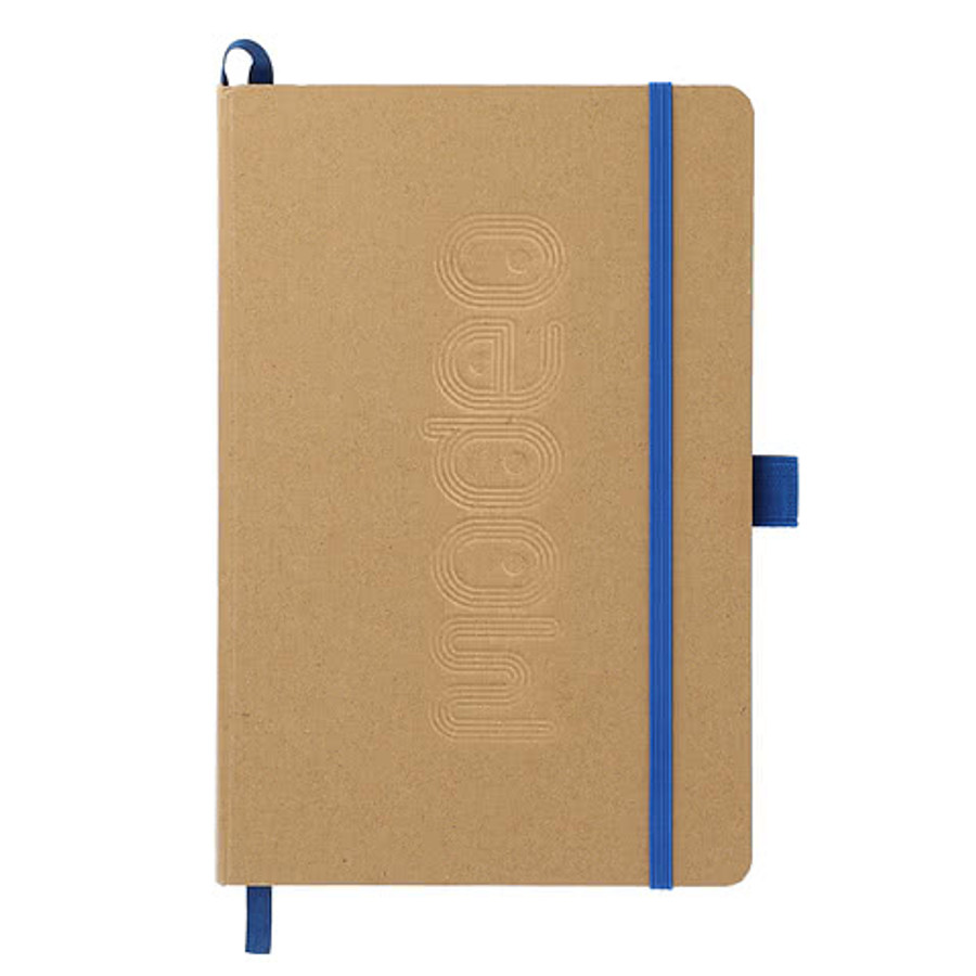 Debossed Eco Color Hard Cover Bound Notebook