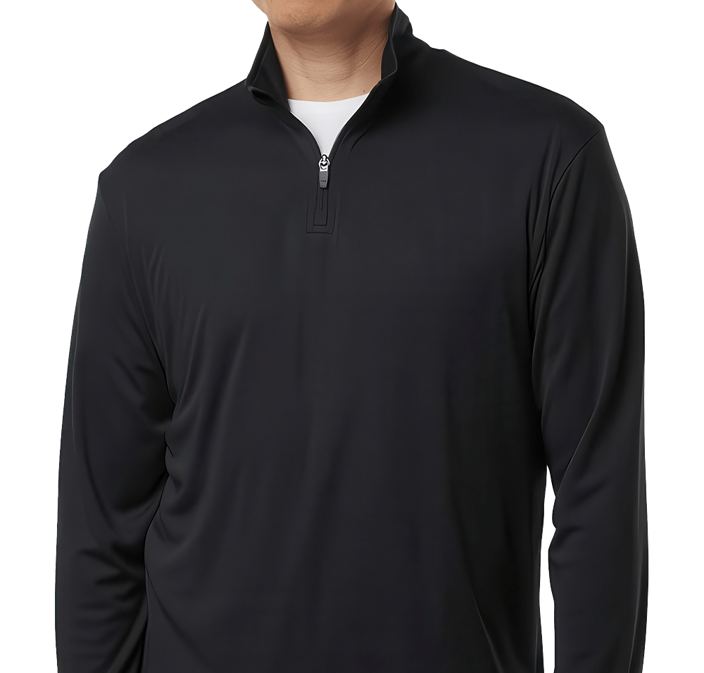 AllPro Pro-Lock UPF 50 Quarter Zip Performance Shirt - Printed-default