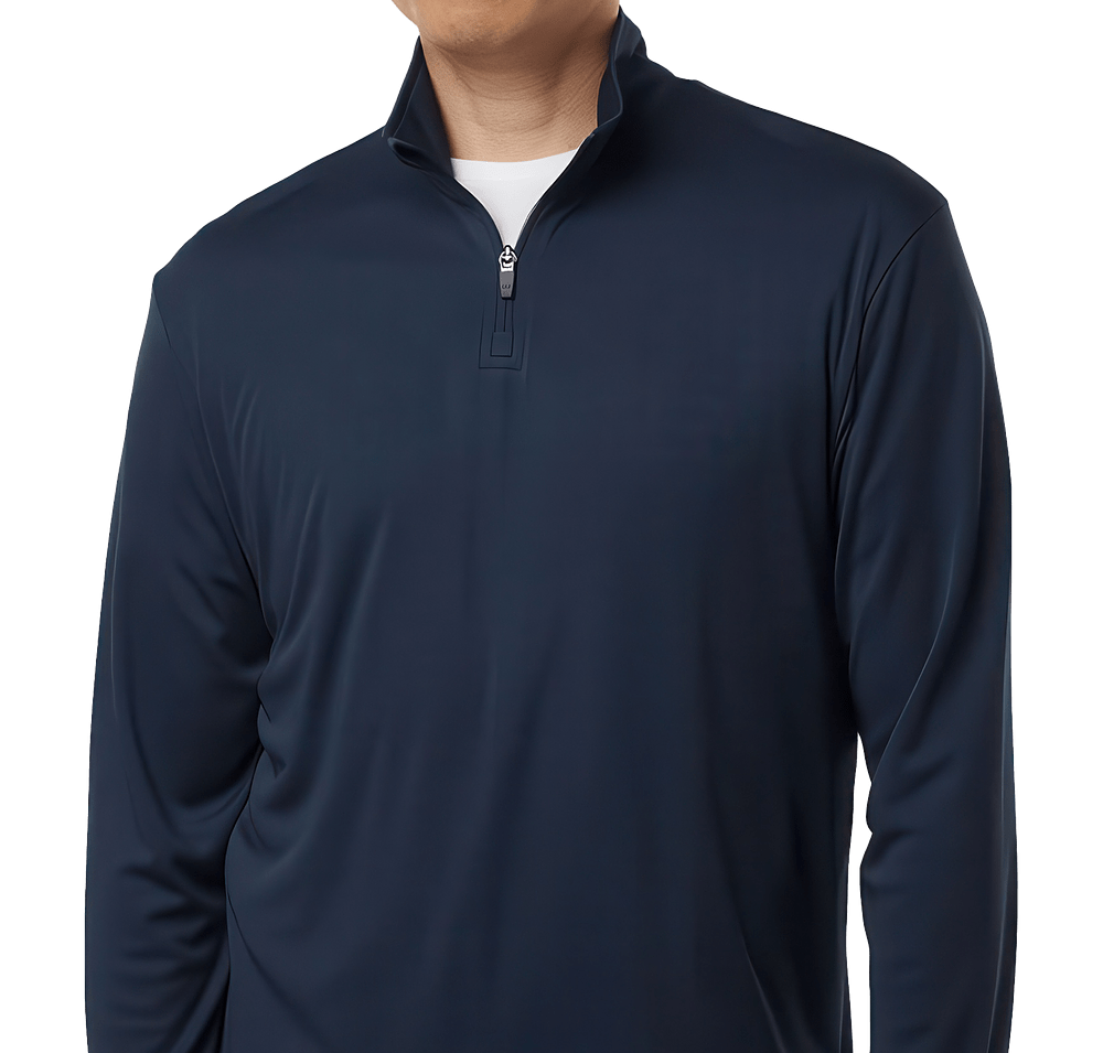 AllPro Pro-Lock UPF 50 Quarter Zip Performance Shirt - Printed-default