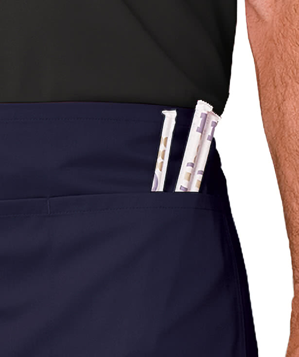 Blue Generation Scotchgard Treated Four-Pocket Waist Apron - Printed