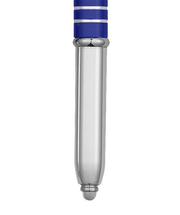 Laser Engraved 3-in-1 Aluminum Flashlight Stylus Pen (black ink)