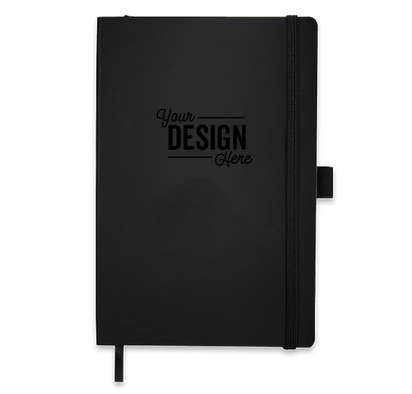 JournalBooks ® Nova Soft Cover Bound Notebook - Black