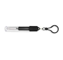Stretchable Stainless Steel Reusable Straw - Color: Black
