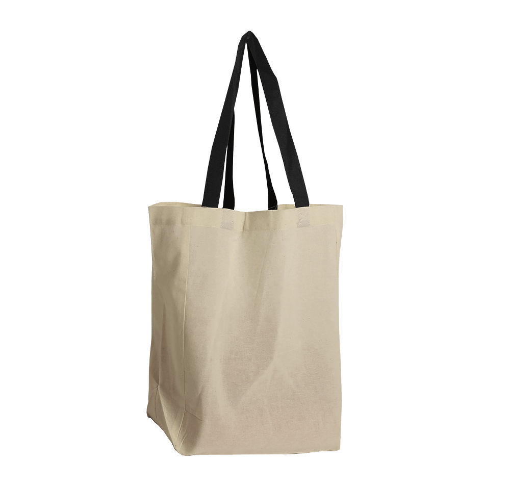 Brunch Cotton Grocery Tote Bag-default
