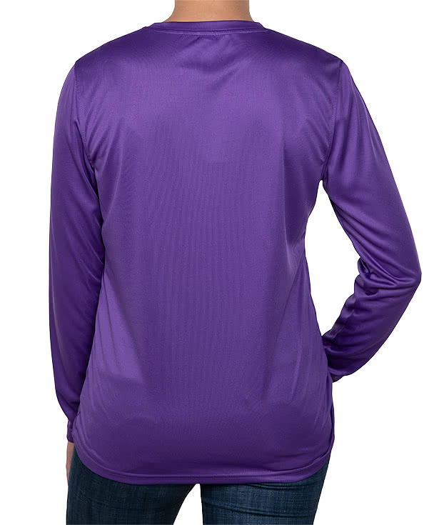 Clique by Cutter & Buck Women's Spin Eco UPF 50 Long Sleeve Performance Shirt
