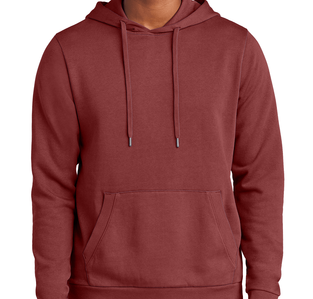 District Wash Garment Dyed Fleece Pullover Hoodie-default