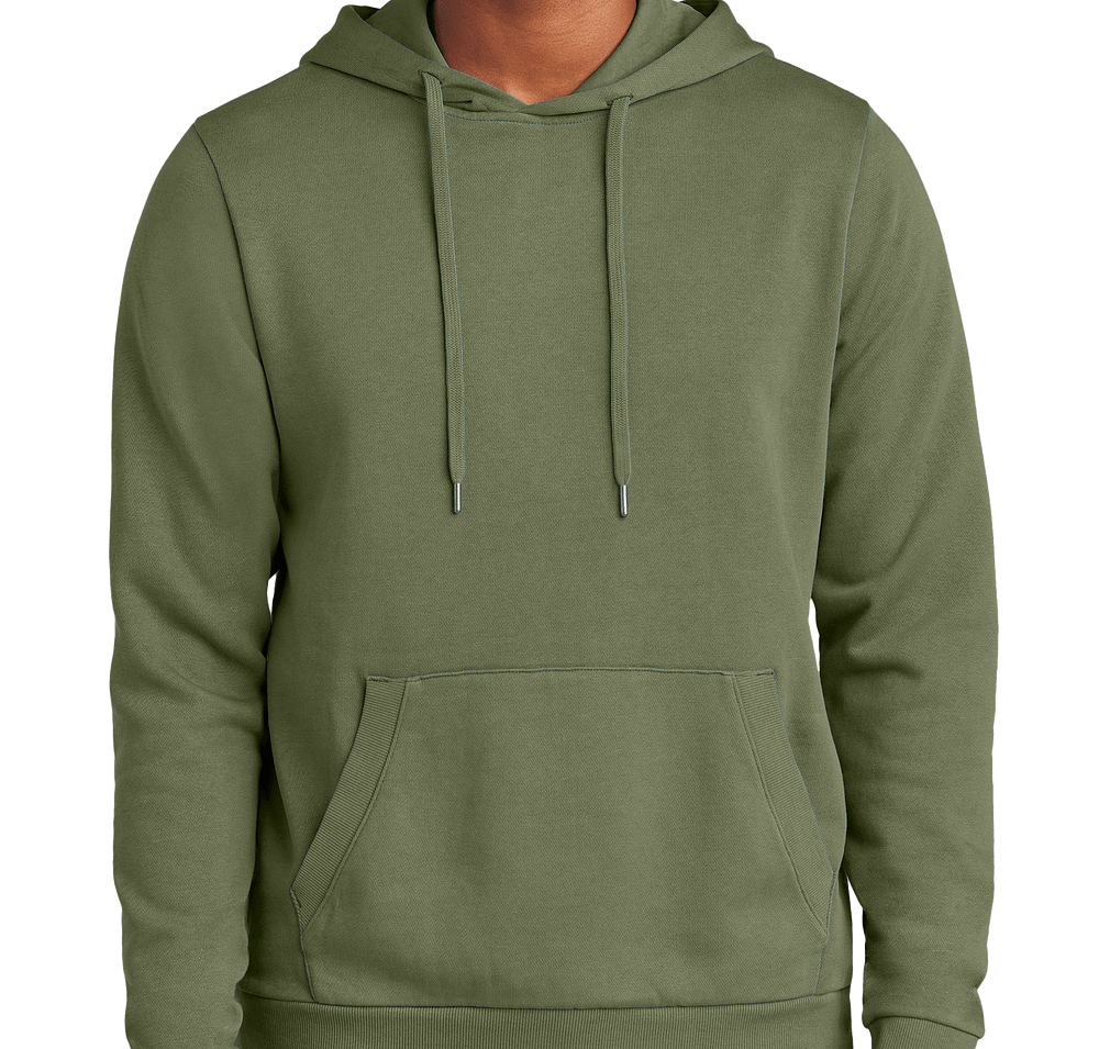 District Wash Garment Dyed Fleece Pullover Hoodie-default