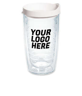 Full Color Tervis 16 oz. Classic Tumbler with Lid - Color: White