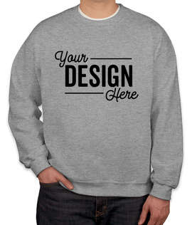Canada - Gildan Midweight 50/50 Crewneck Sweatshirt - Color: Sports Grey