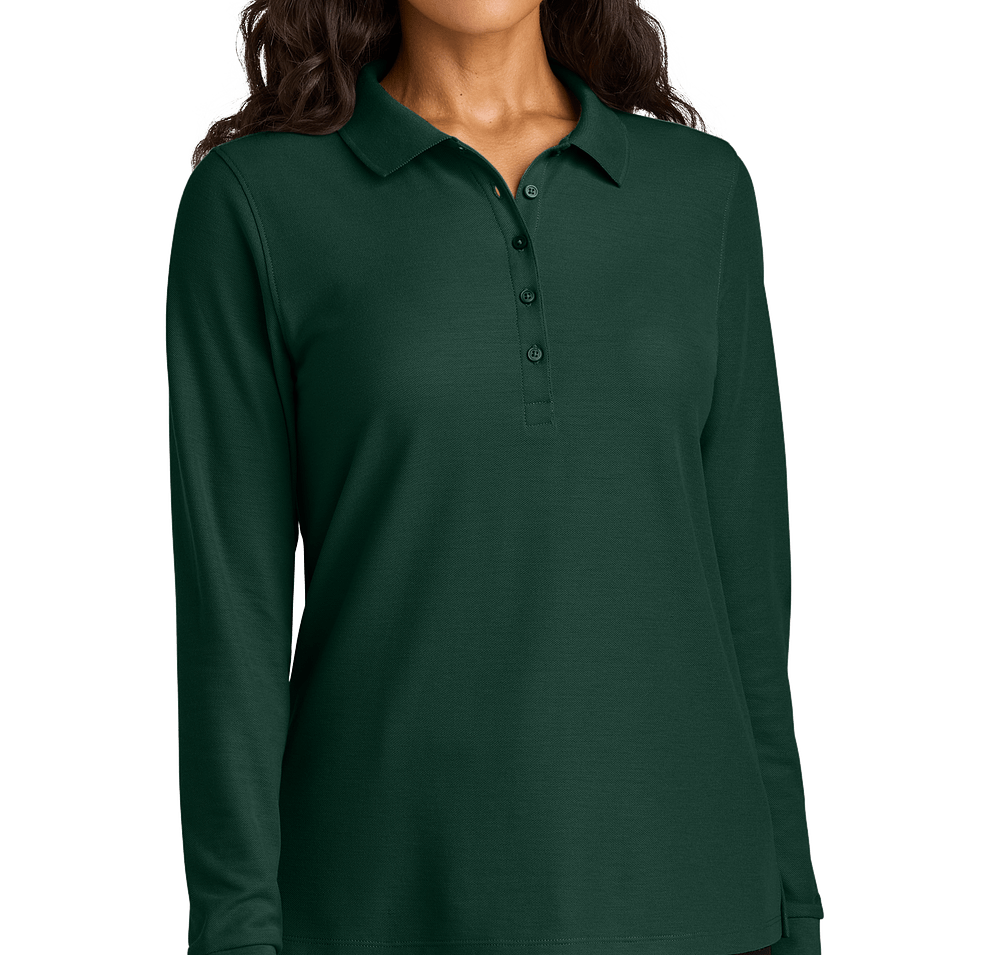 Port Authority Women's Wearever UV Long Sleeve Performance Pique Polo-default