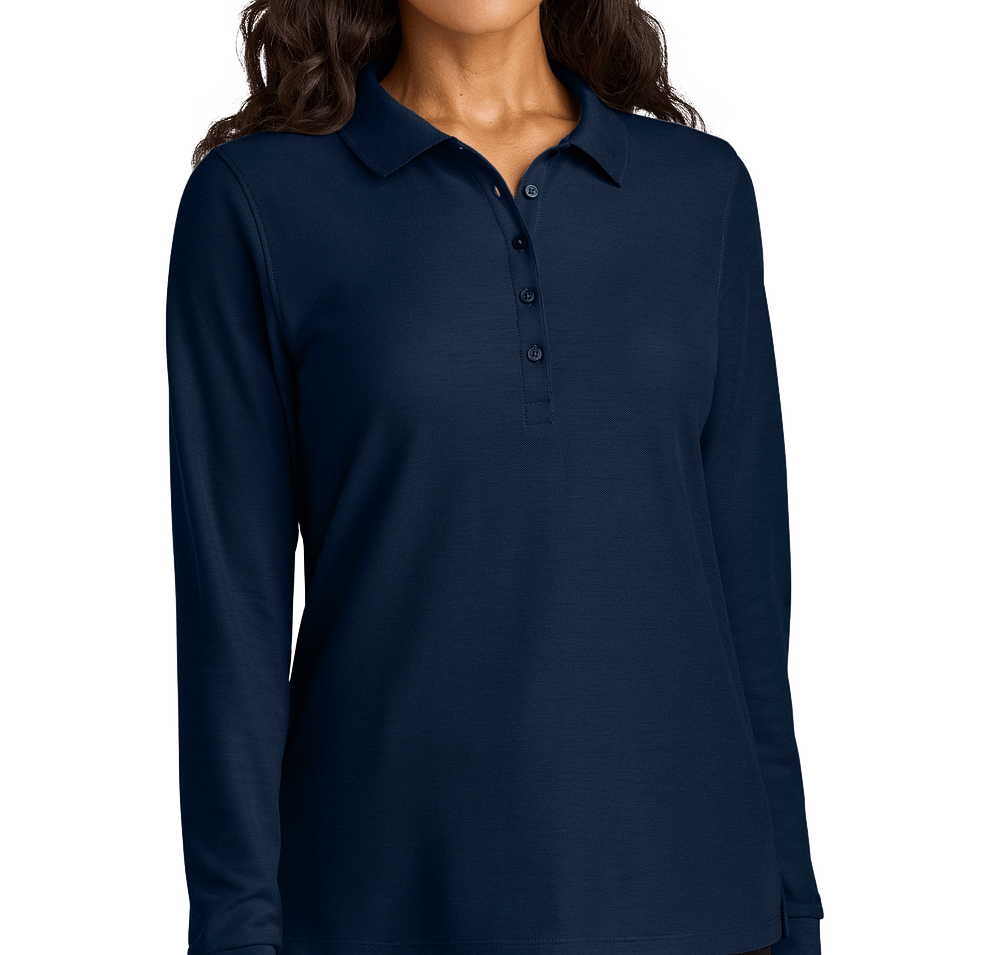 Port Authority Women's Wearever UV Long Sleeve Performance Pique Polo-default