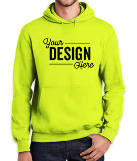 Port & Company Tall Essential Pullover Hoodie - Color: Safety Green