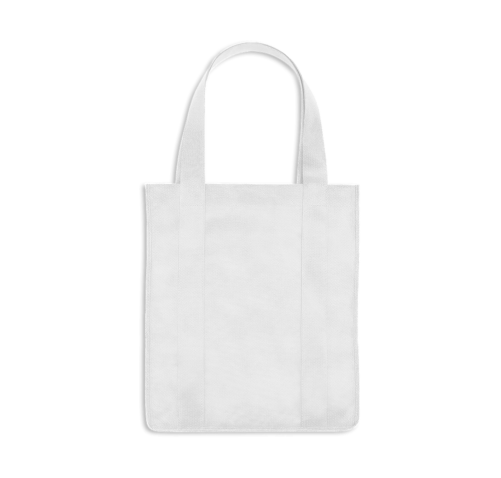 Full Color Large Non-Woven Shopper Tote Bag-default