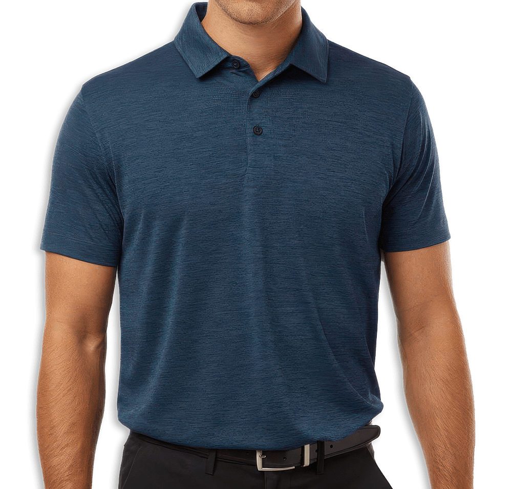 AllPro Pro-Lock Melange Performance Polo - Printed-default