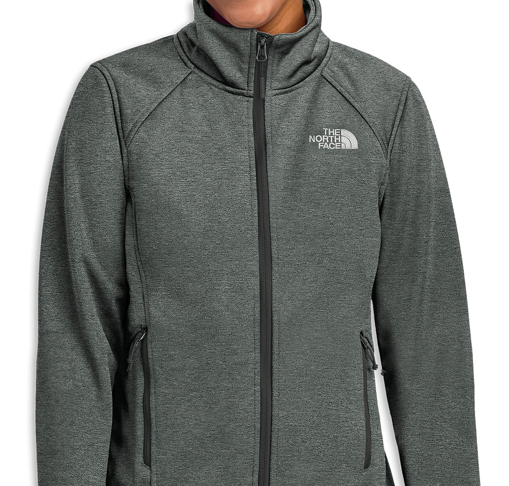 The North Face Women's Ridgewall Chest Logo Recycled Soft Shell Jacket-default