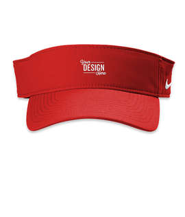 Nike Dri-FIT Team Performance Visor - Color: University Red