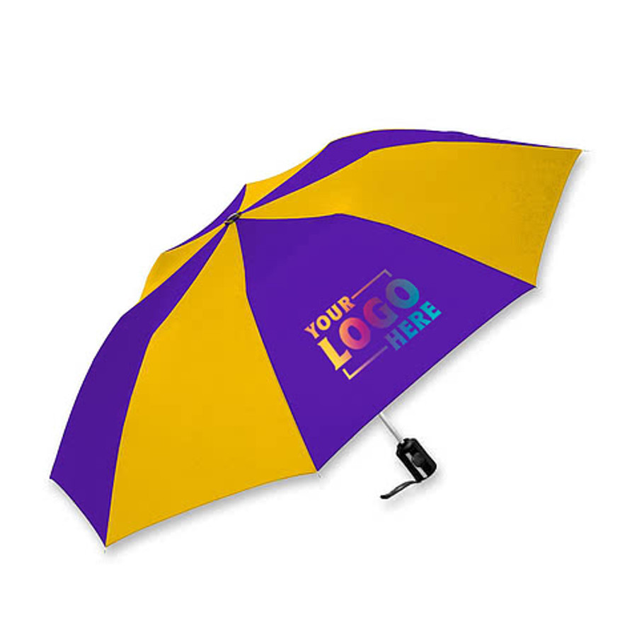 Shed Rain 44" Auto-Open Compact Umbrella in White