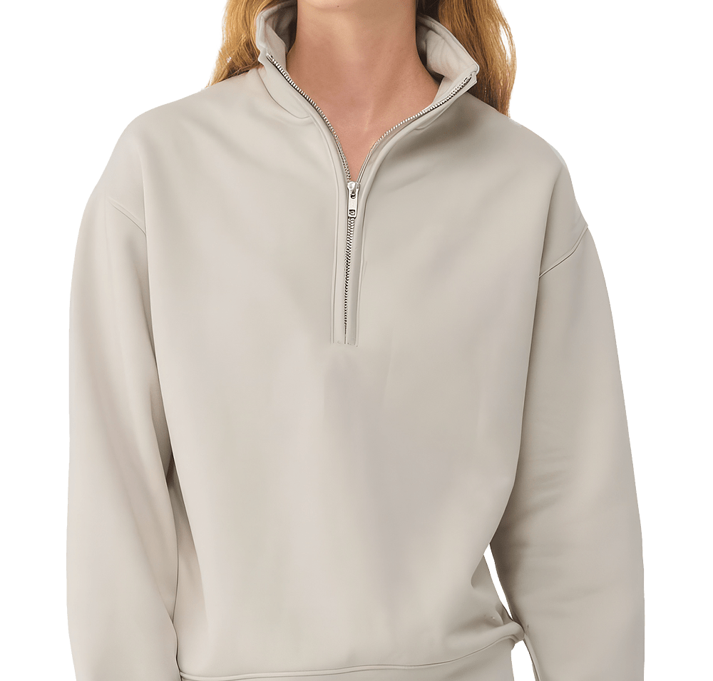 Bella + Canvas Heavyweight Fleece Quarter-Zip Sweatshirt-default