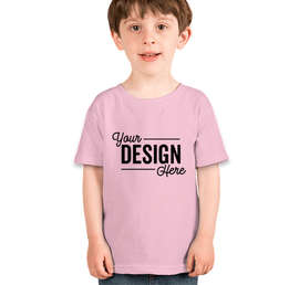 Canada - Gildan Toddler 100% Cotton T-shirt - Color: Light Pink
