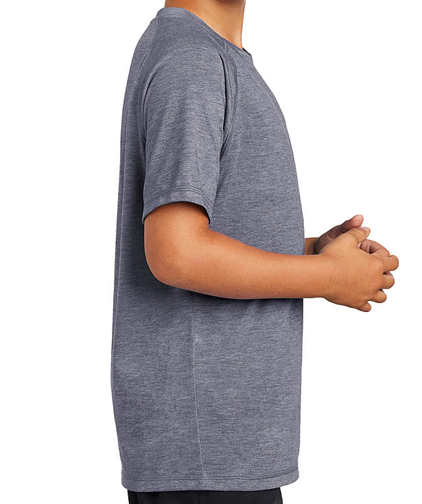 Sport-Tek Youth Tri-Blend Raglan Performance Shirt