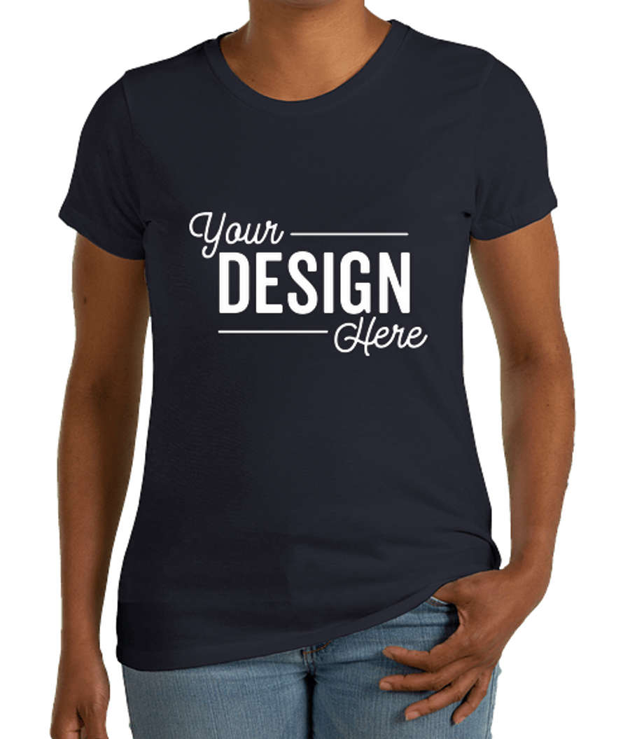 District Women's Tri-Blend T-shirt in New Navy