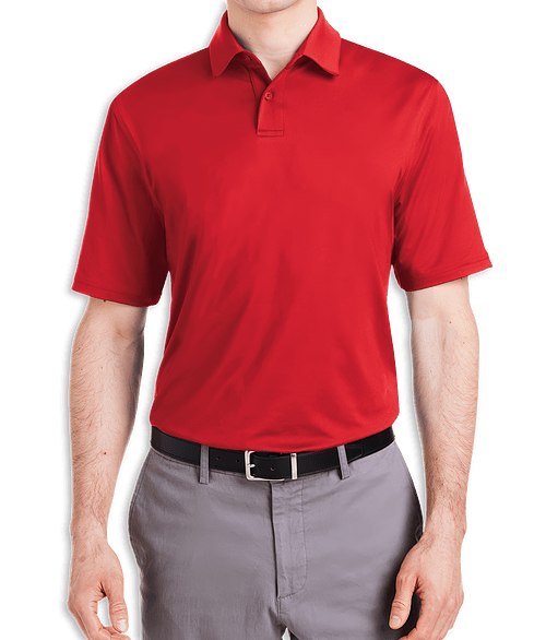 Under Armour Recycled Performance Polo - Printed in Red / White