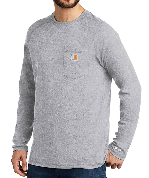 Carhartt Force Cotton Long Sleeve Pocket T-shirt